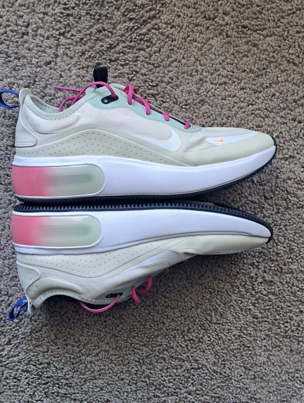 Nike Air Max Dia Fossil Sneakers Multicolored CI3898-200 Womens 8